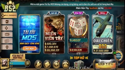 Nổ hũ B52 - Cổng game thần tài rinh thưởng đỉnh chóp